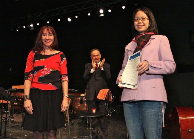 2011 ISCM Young Composer Award winner - Taiwanese composer Chiu-Yu Chou.