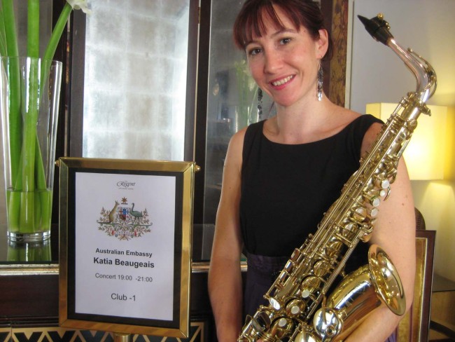 Leading up to the 2011 Zagreb Biennale - Recital for the Australian Embassy held at the Regent Hotel, Croatia. Premiere of ‘Sounds of Bondi’ which I composed for the concert. 6th April 2011