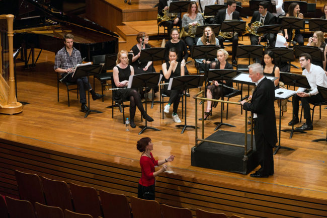 Sound Check - 'First Light at Uluru' Wind Symphony premiere.