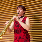 Composer-Saxophonist Katia Beaugeais