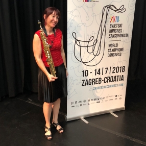 Katia Beaugeais: Composer & Soloist at the International World Sax Congress