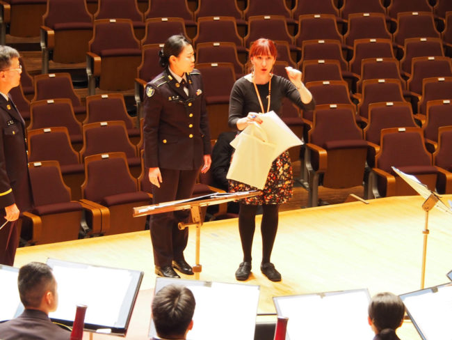 In rehearsal: Beaugeais's 'First Light at Uluru'