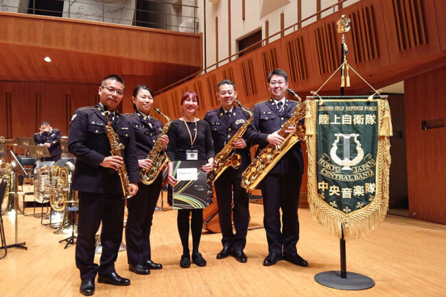 Katia Beaugeais Japan Ground Self Defense Force Central Band